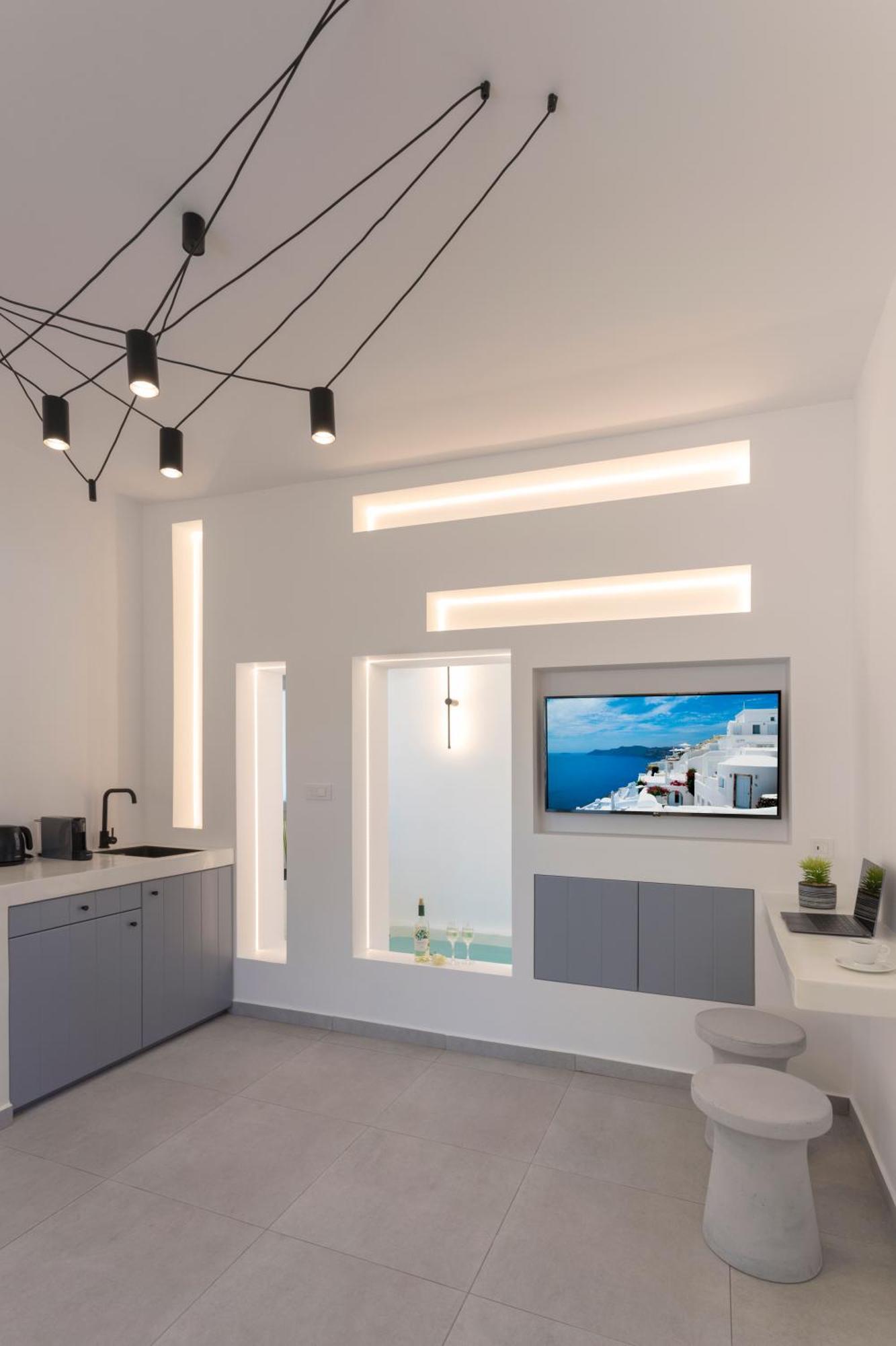 Linea Luxury Suites Fira  Exteriör bild